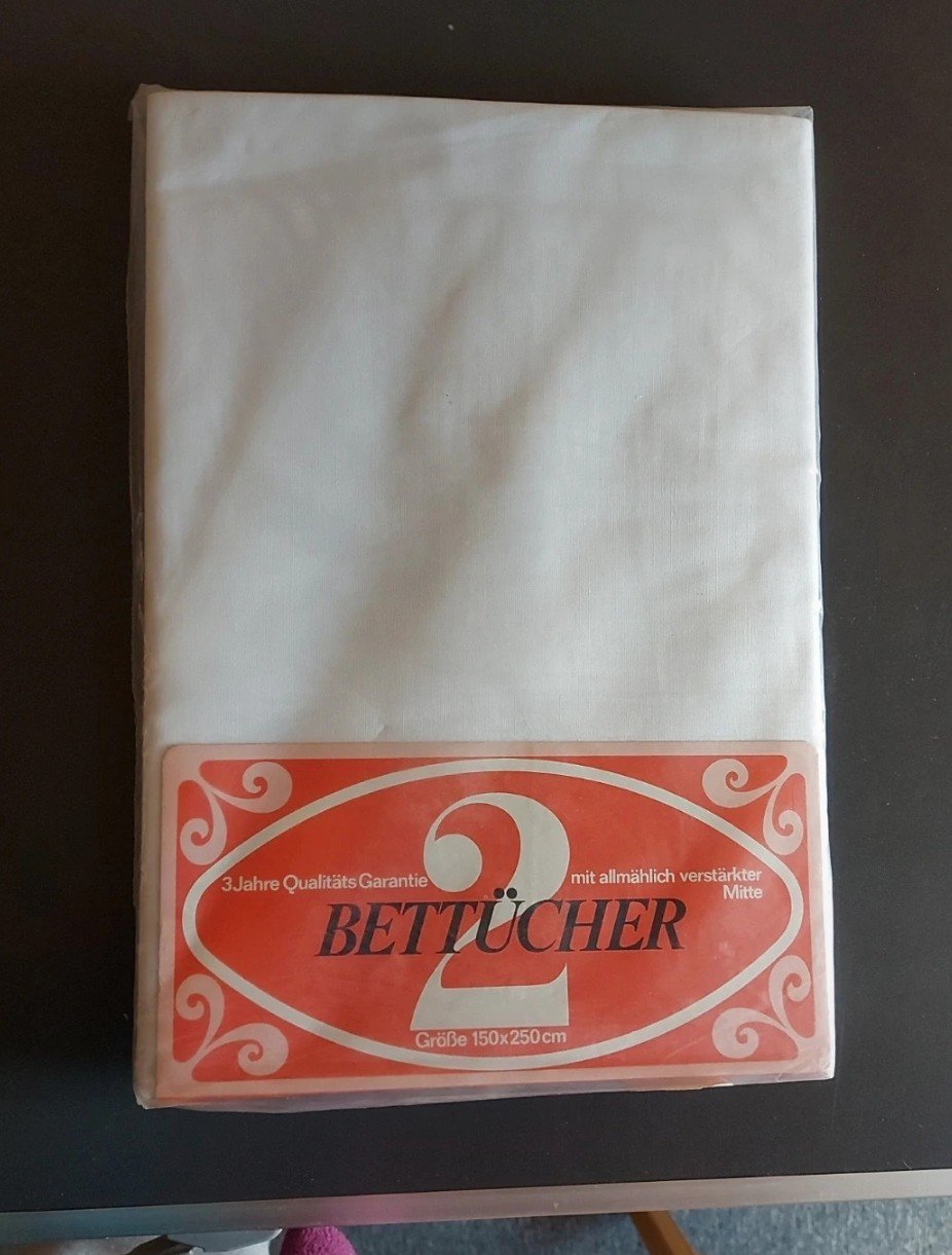 4x Betttücher-Sets, je 2x 150x250cm