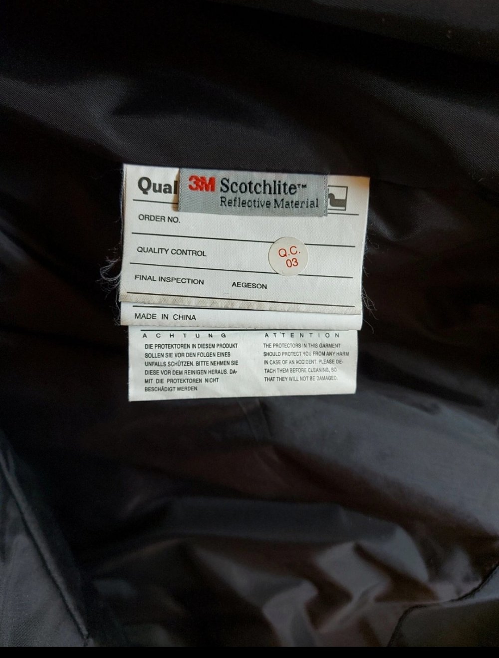 Ice shield Thermo Wear by Schuh Motorradjacke in XXL