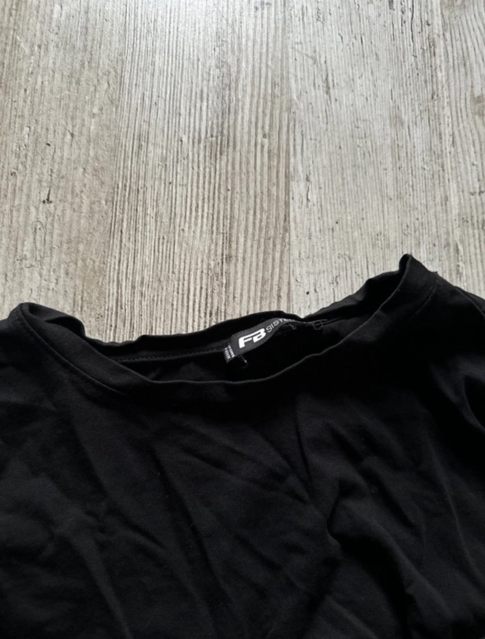 bauchfreies langarm shirt