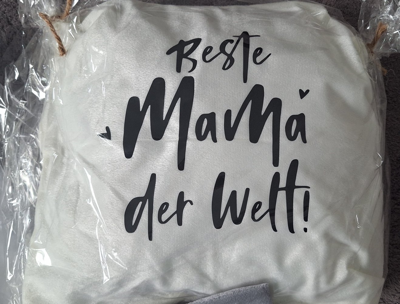 Kissen oder Kissenbezug