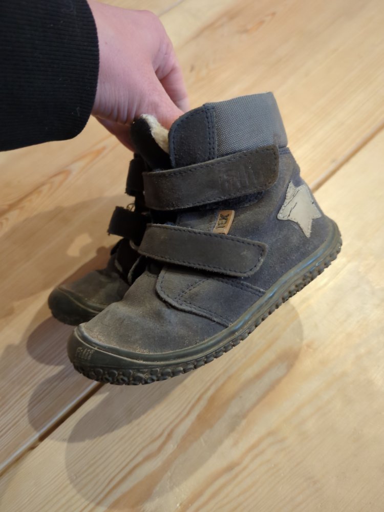 Filii Schuhe gefüttert mit Klett 24 