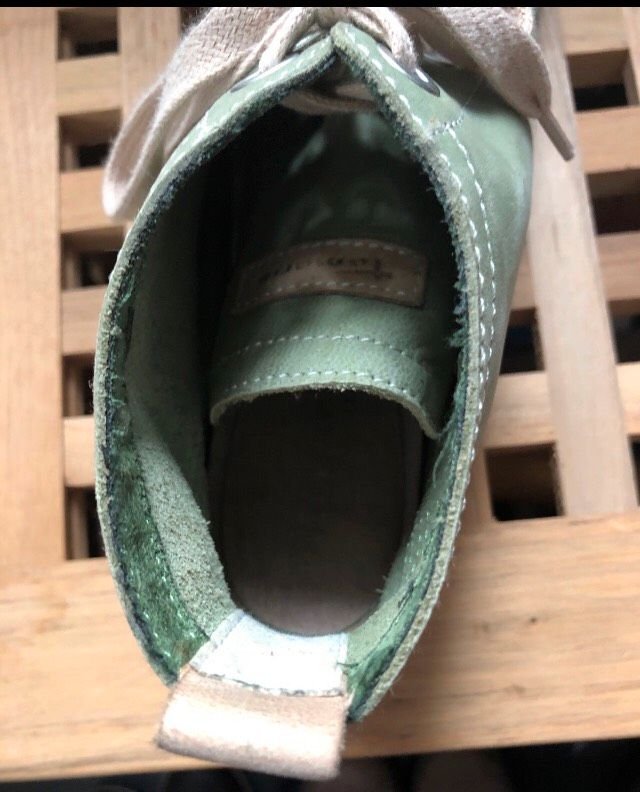 Leder Sneaker Tamaris mintgrün pastell 39