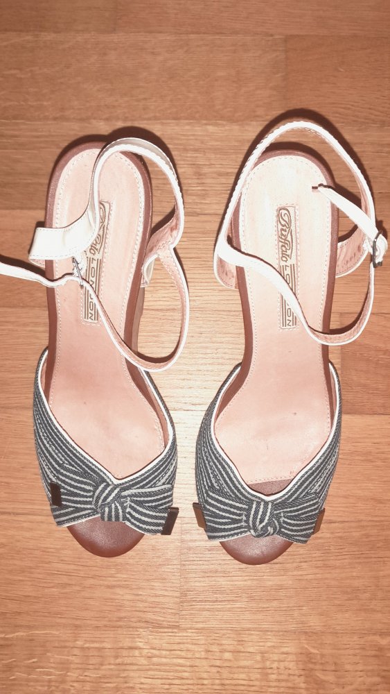Buffalo maritime Plateau Kork High Heels 38
