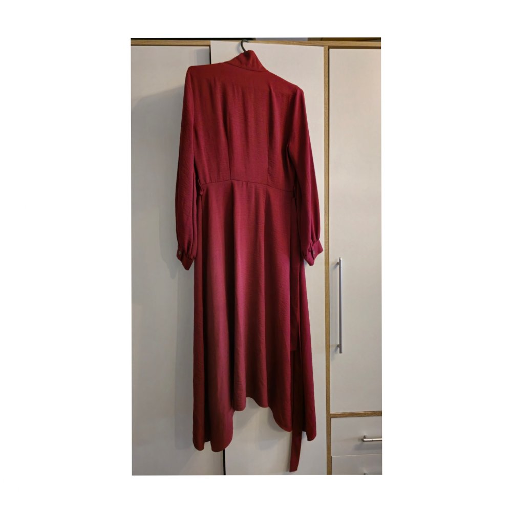 Damen Kleid Größe 36 Burgunderrot 