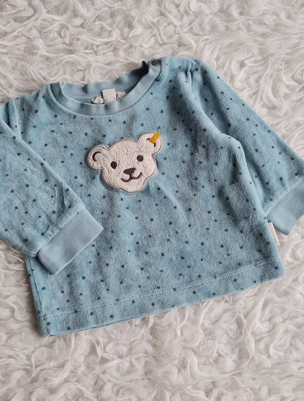 Baby Jungen Mädchen Steiff Pullover Sweatshirt Shirt, nicki, Gr. 50