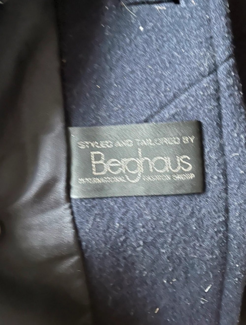 Berghaus Wintermantel aus reiner Schurwolle