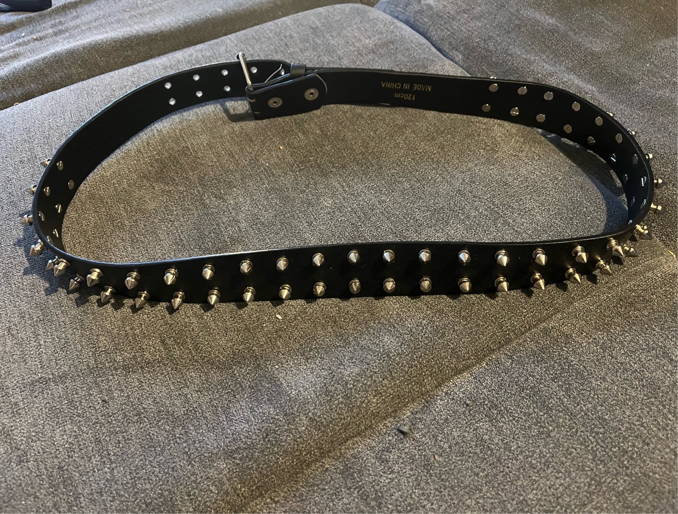 Vintage Goth Emo Nieten Leder Gürtel