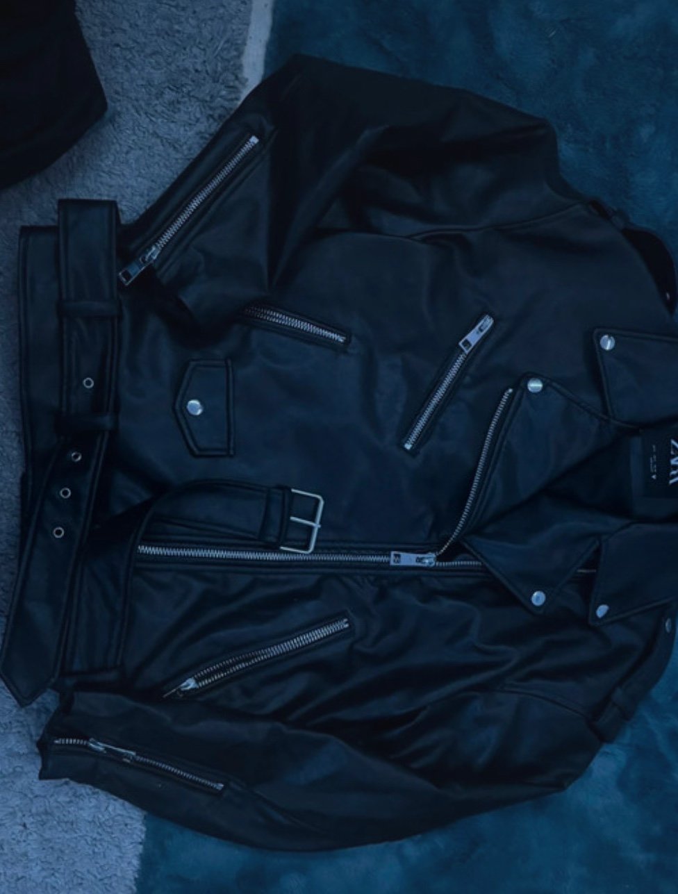 Leder Jacke