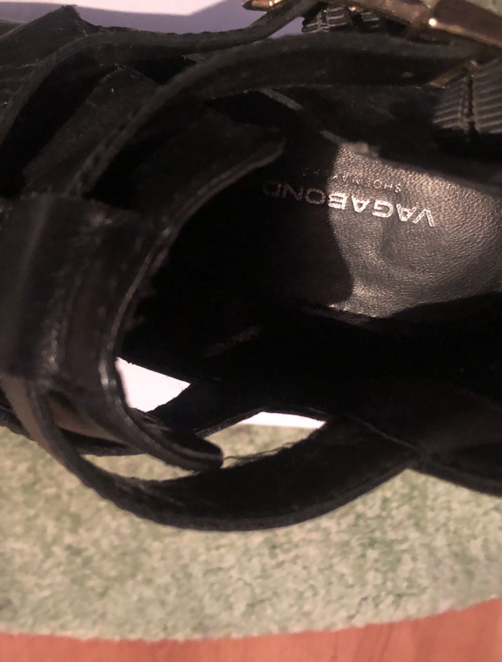 schwarze Stiefelette von Vagabond Gr. 39