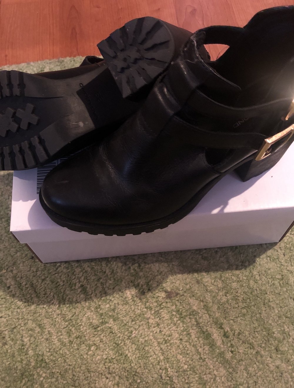schwarze Stiefelette von Vagabond Gr. 39