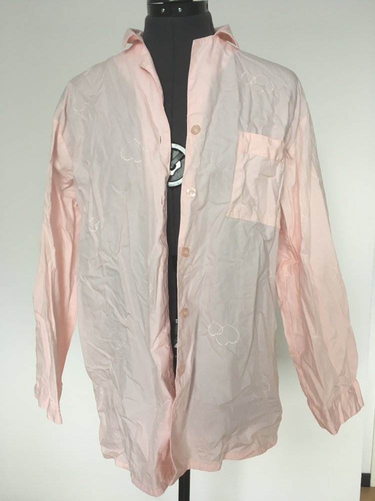 NEU - Desiree Pyjama Oberteil, pink - 100 % Baumwolle, Gr. S - M / 36 - 38