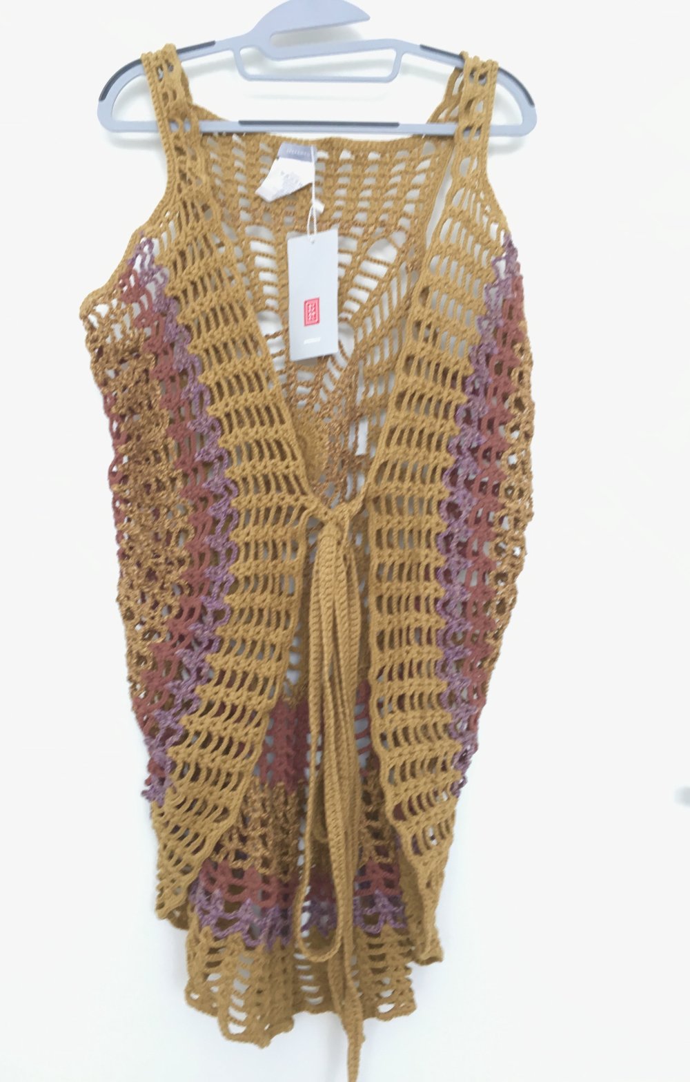 NEU mit Etikett - Stefanel Weste, beige flieder - Gr. L / 40