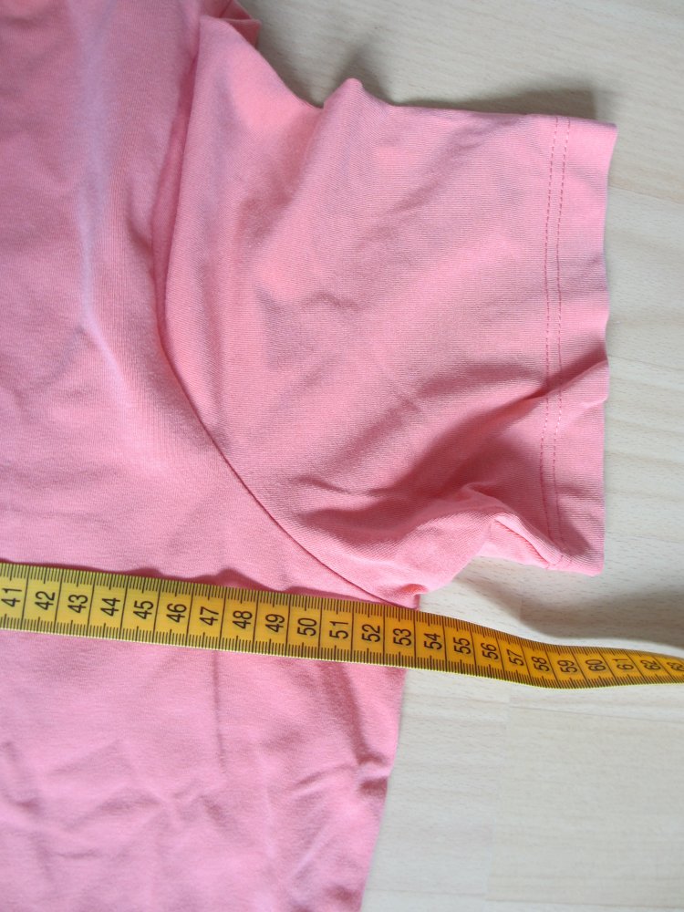 Vilona T-shirt, pink glitzer, 95 % Baumwolle - Gr. L / 40