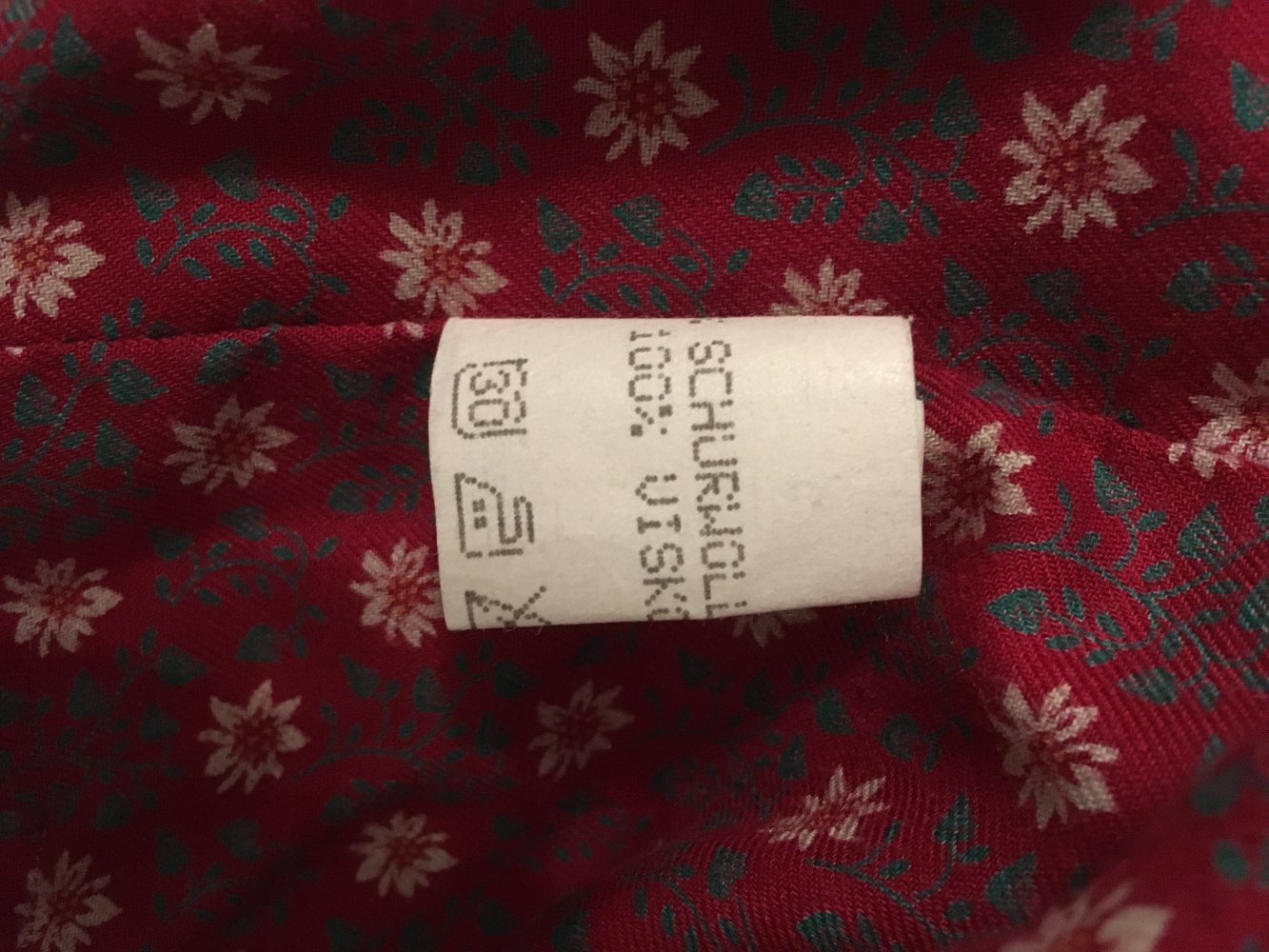 NEU - Sportalm Trachtenjacke, grau grün, rot - 100 % Schurwolle / Viskose - Gr. 38 / M