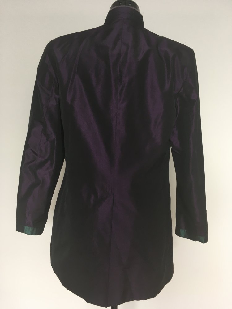 NEU - Gaisberger Couture Jacke / Blazer Tracht, lila grün - Gr. L / 40