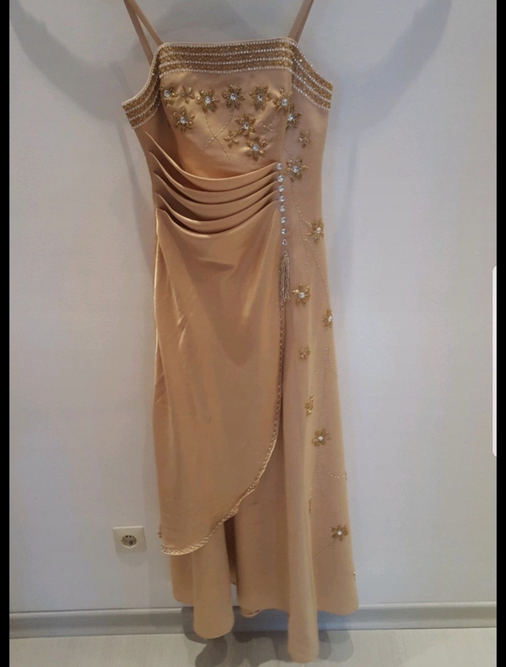 Abendkleid Gold