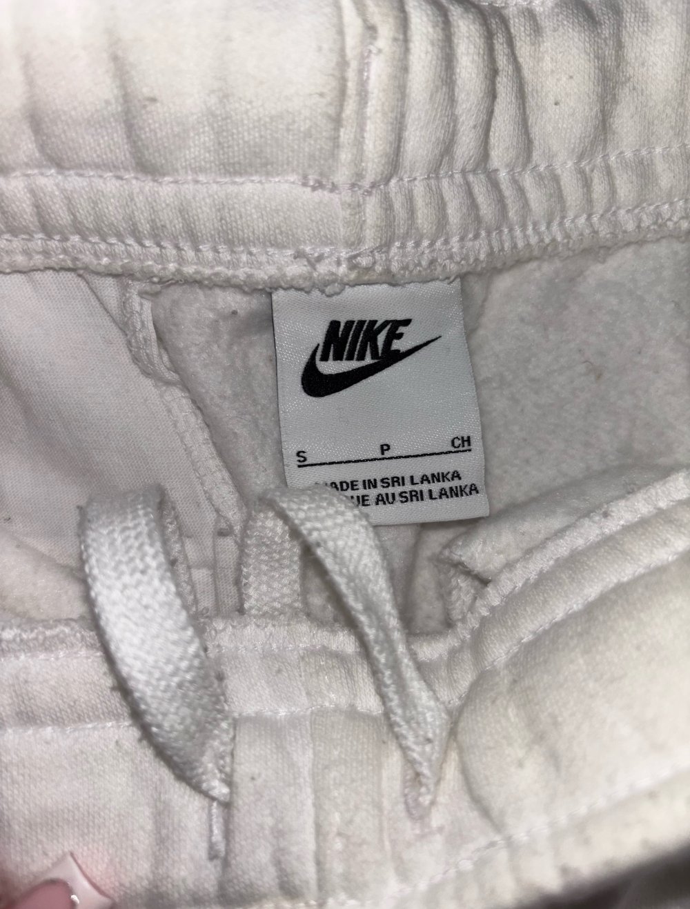 Nike Jogginghose in weiß