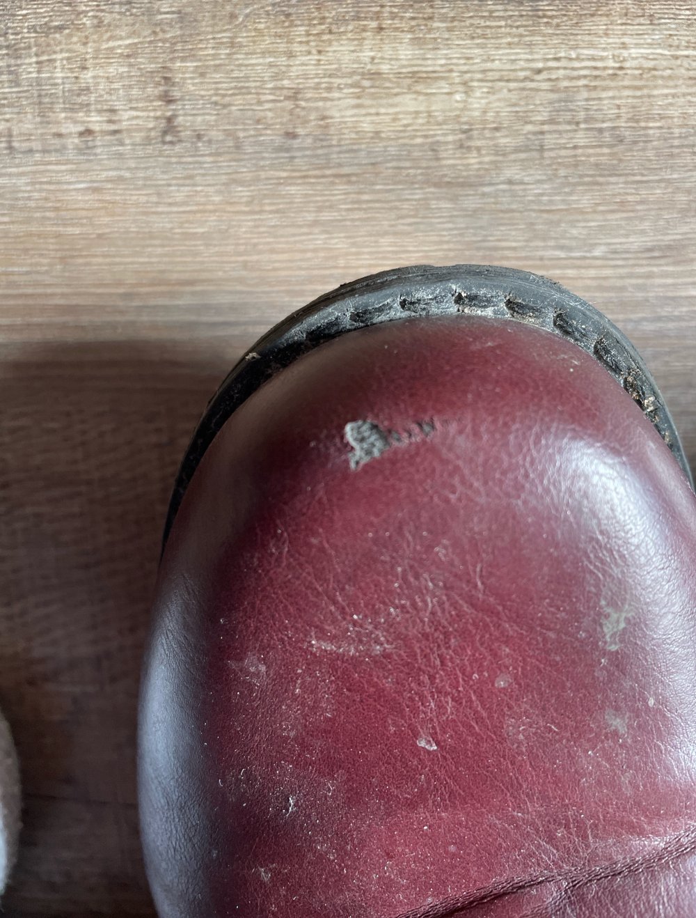 dunkelrote Stiefel Gr. 40