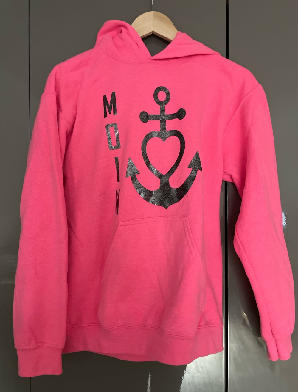 pinker Hoodie Gr. 40
