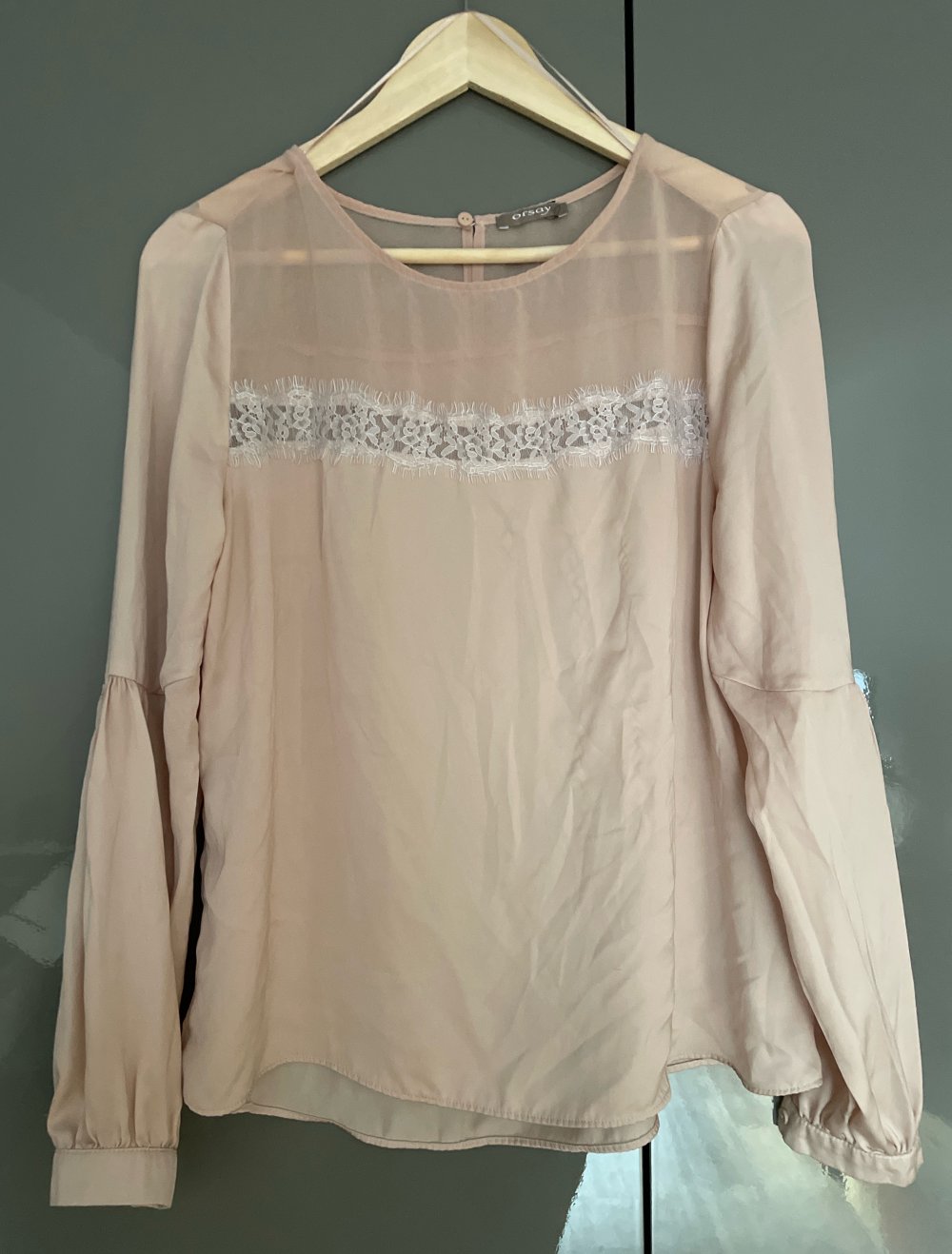 rosa Bluse Gr. 42