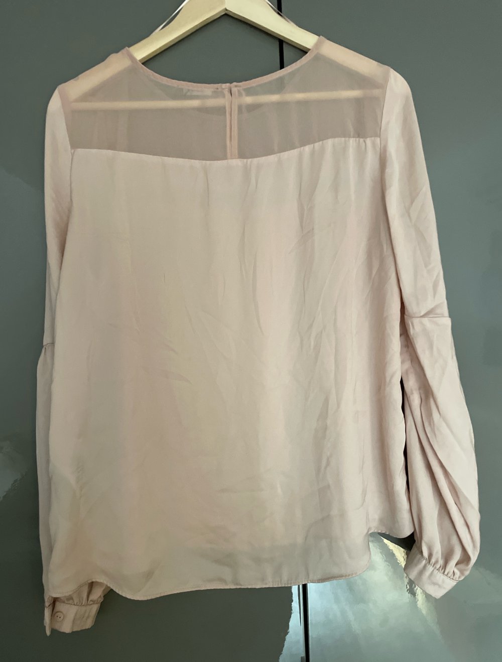 rosa Bluse Gr. 42