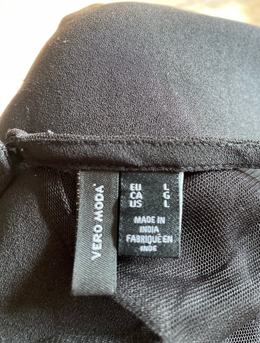 Schwarzes Kleid Gr. L