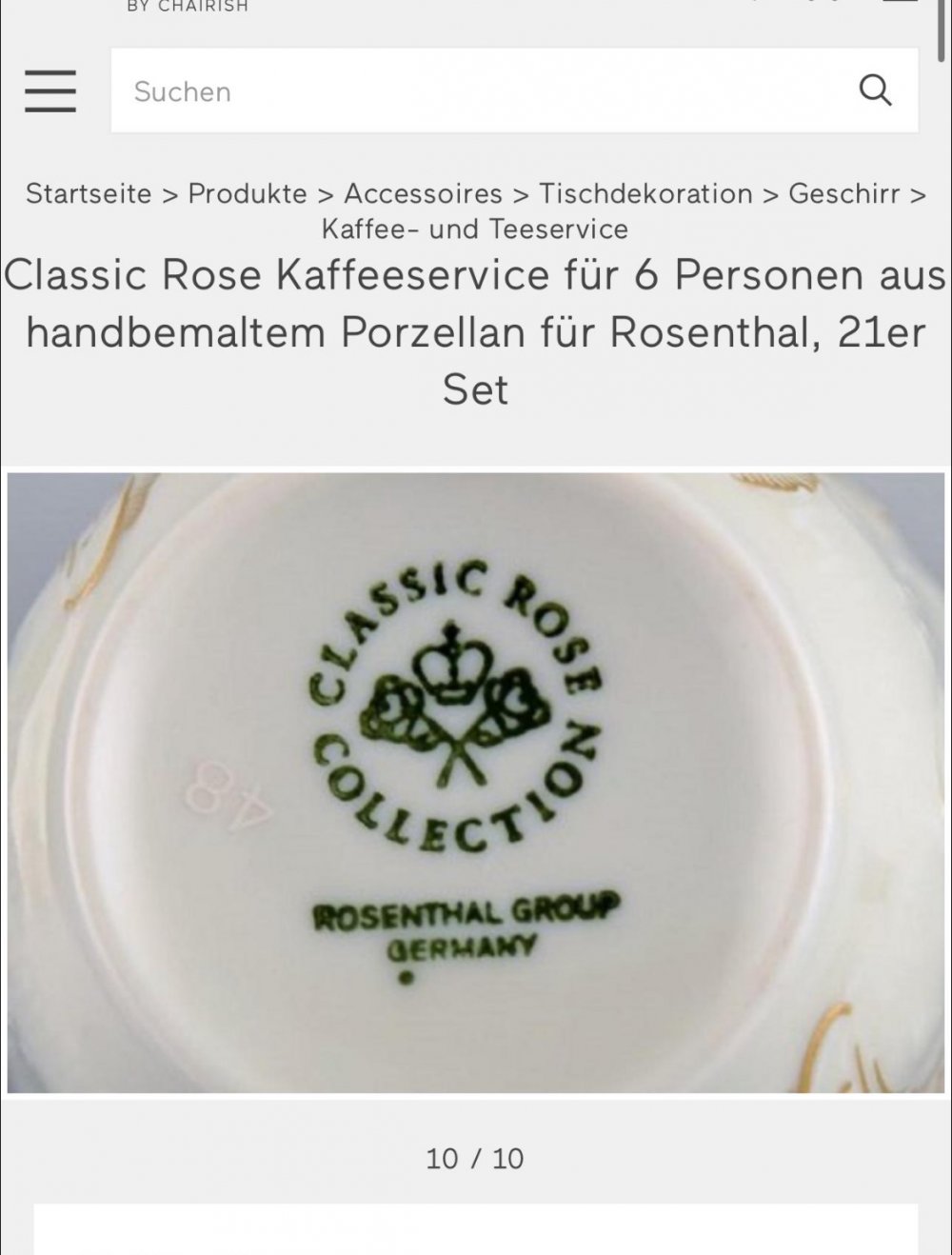 Geschirr