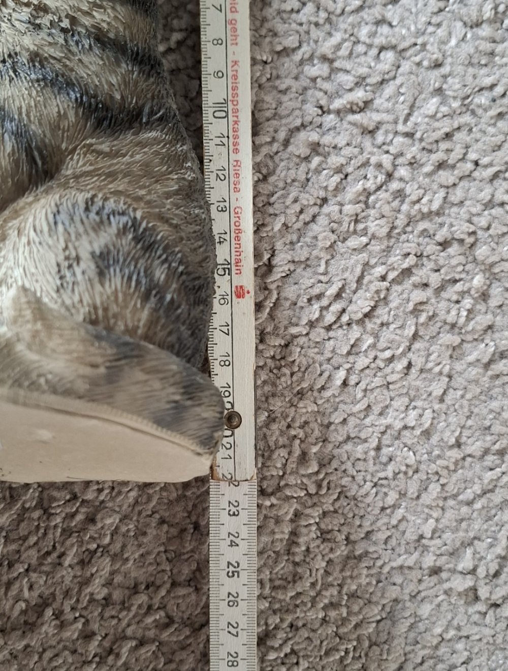 Deko Katzen aus Holz und Polyresin