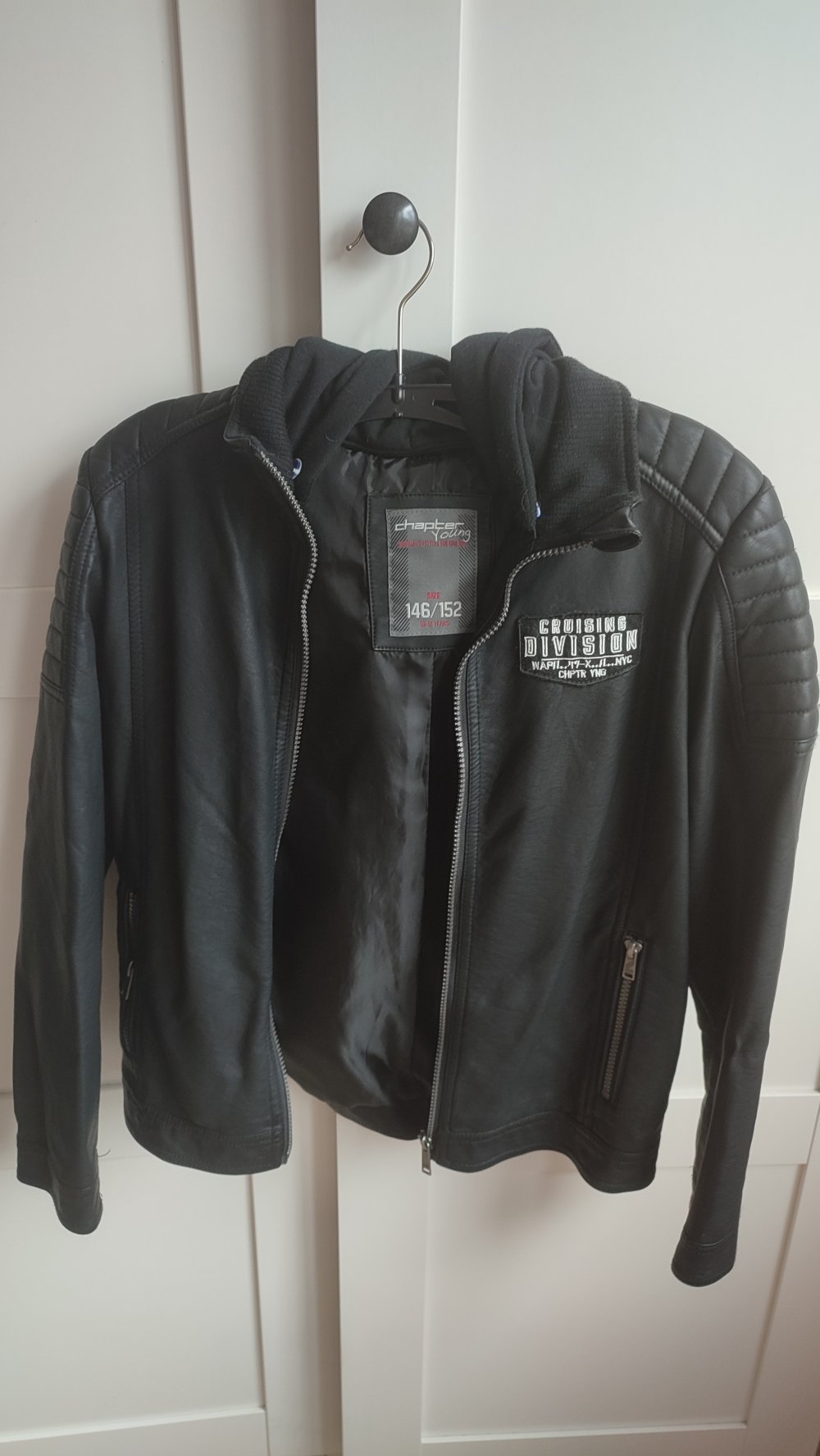 LederJacke Gr 146/152