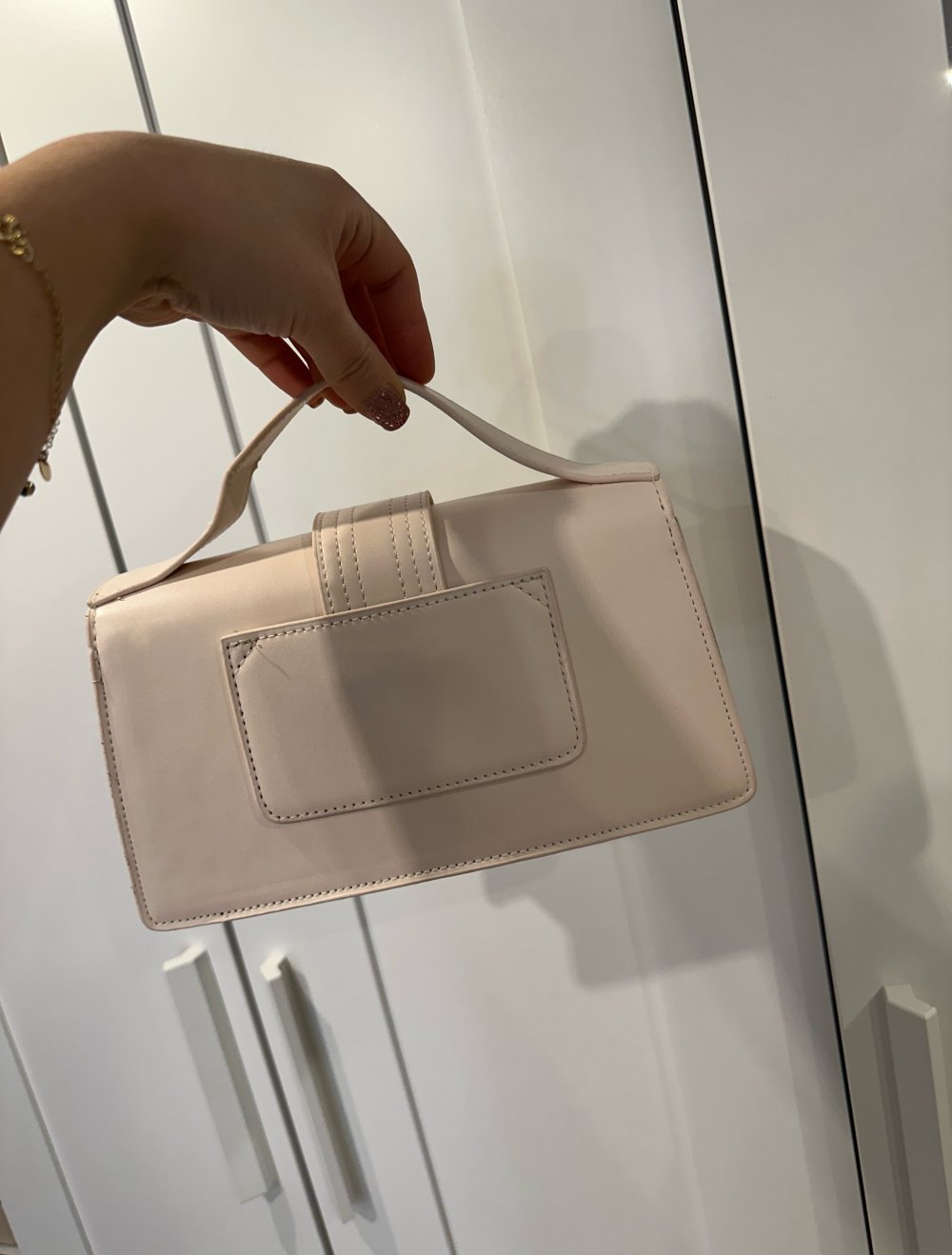 Neue Tasche in rosa/rose/creme