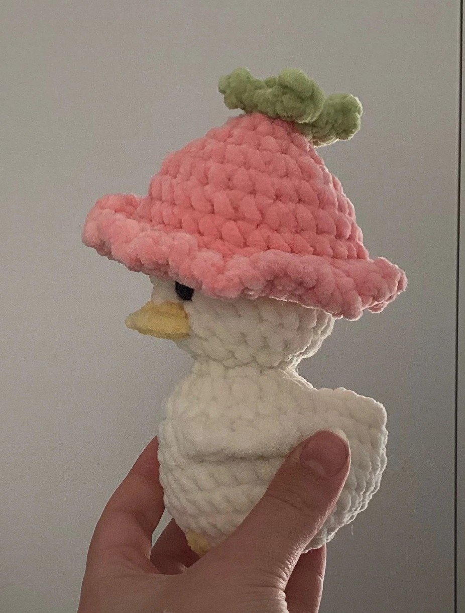 Küken Ente Ostern Kuscheltier Deko Tischdeko Amigurumi selfmade gehäkelt