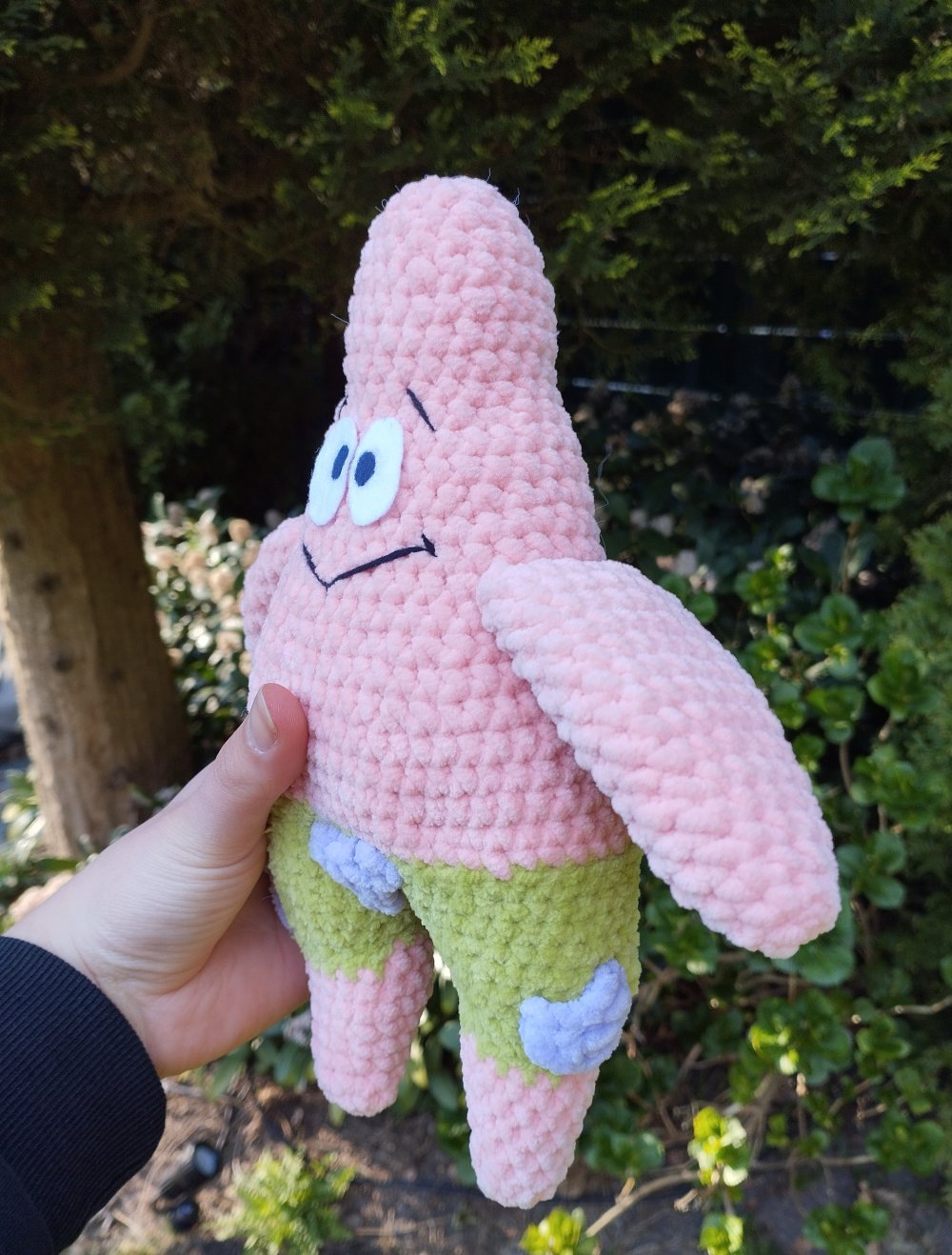 SpongeBob Patrick Star Kuscheltier Amigurumi selfmade gehäkelt