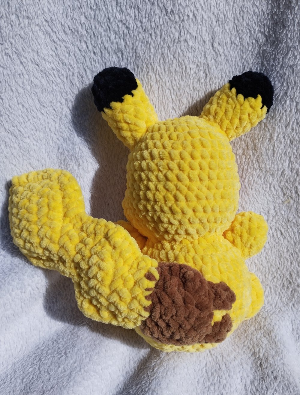 Pikachu Pokemon Kuscheltier selfmade gehäkelt Amigurumi