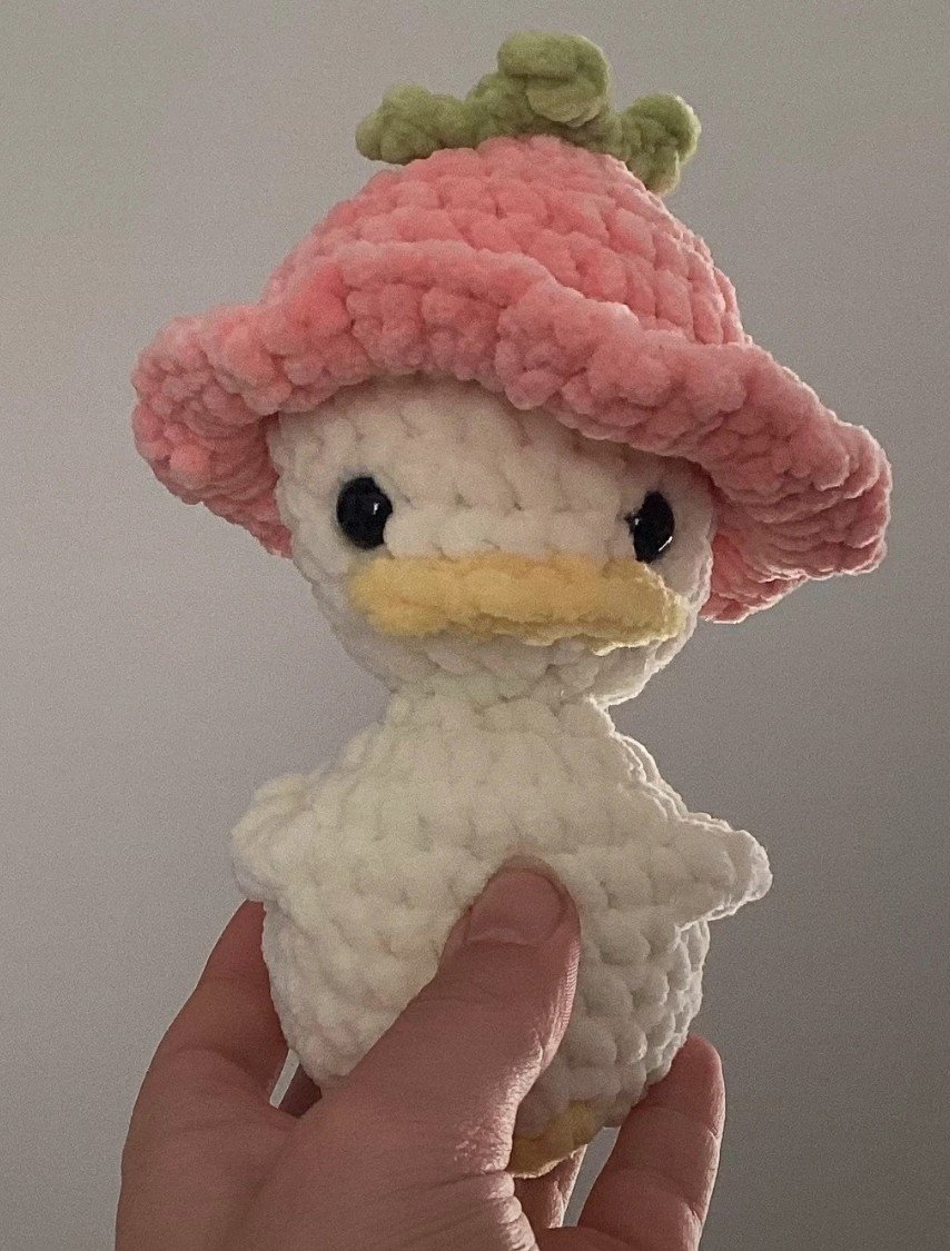 Küken Ente Ostern Kuscheltier Deko Tischdeko Amigurumi selfmade gehäkelt
