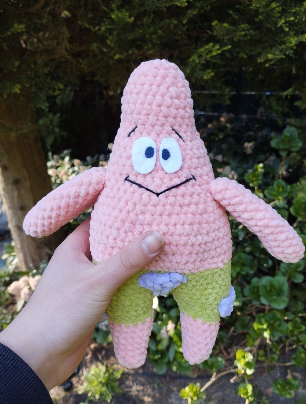 SpongeBob Patrick Star Kuscheltier Amigurumi selfmade gehäkelt