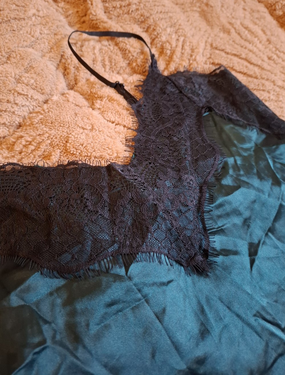 Spitzen Crop Top