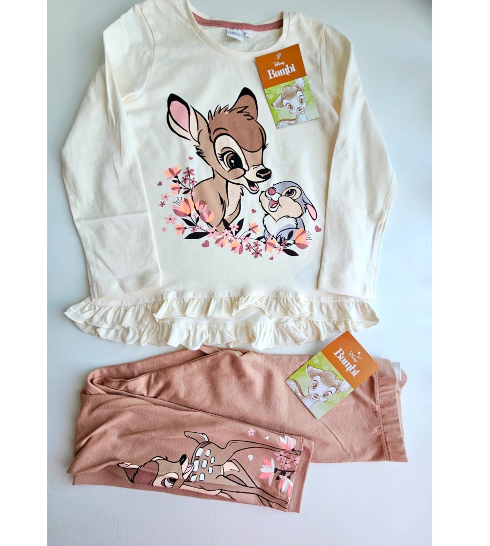 Disney Bambi Set Shirt, Leggins Gr.128