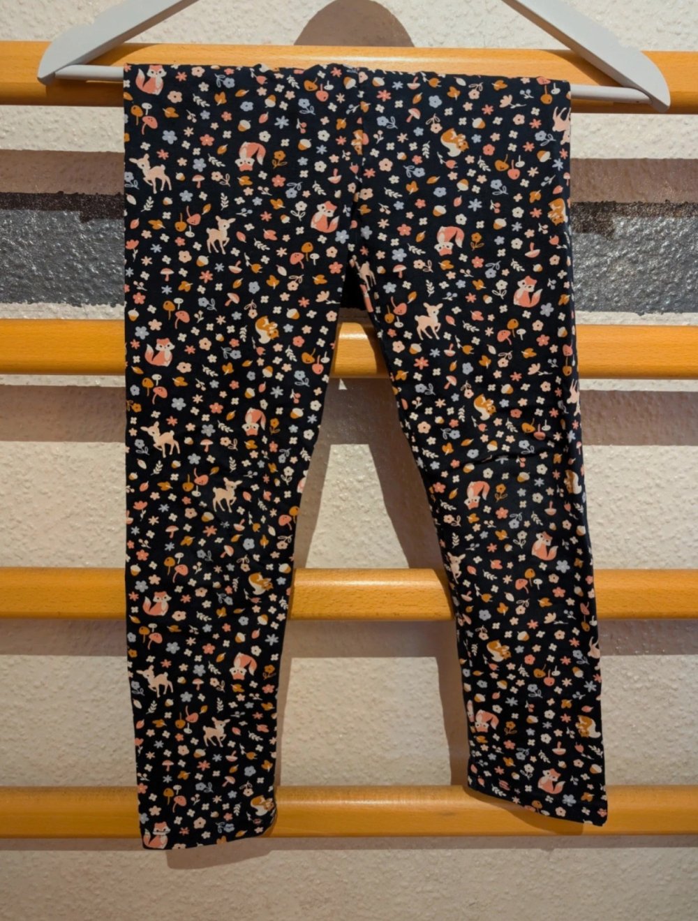 angeraute Leggings Waldtiere Gr.122