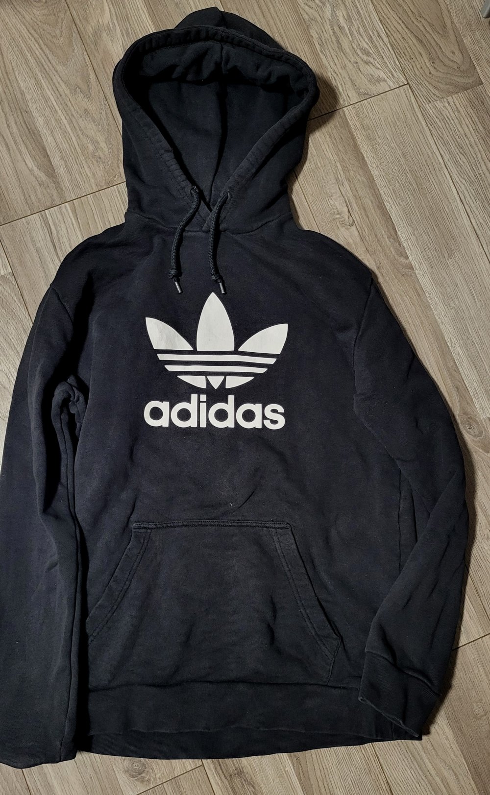 Herren Hoodie in Schwarz - Adidas - Größe S