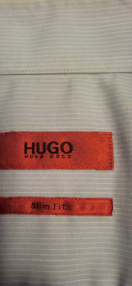 Hugo Boss Hemd - Größe S in Blau - slim fit