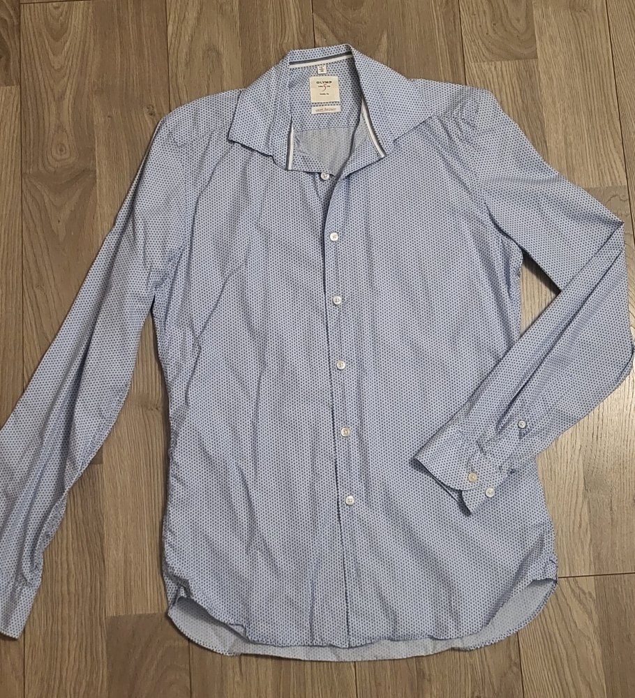 Olymp Hemd - Blau - Größe S (38)