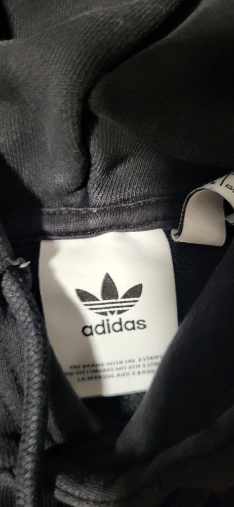 Herren Hoodie in Schwarz - Adidas - Größe S