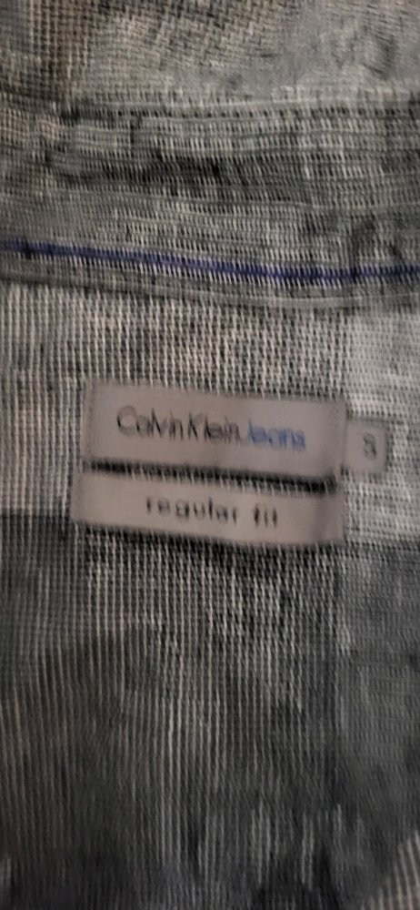 Calvin Klein Hemd in Grau - Herren - Größe S