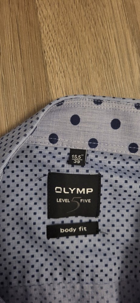 Olymp Hemd - Blau - Größe M (39)