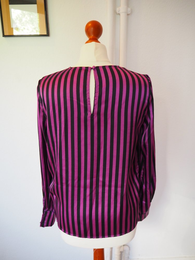 Edle Bluse in Satin-Optik