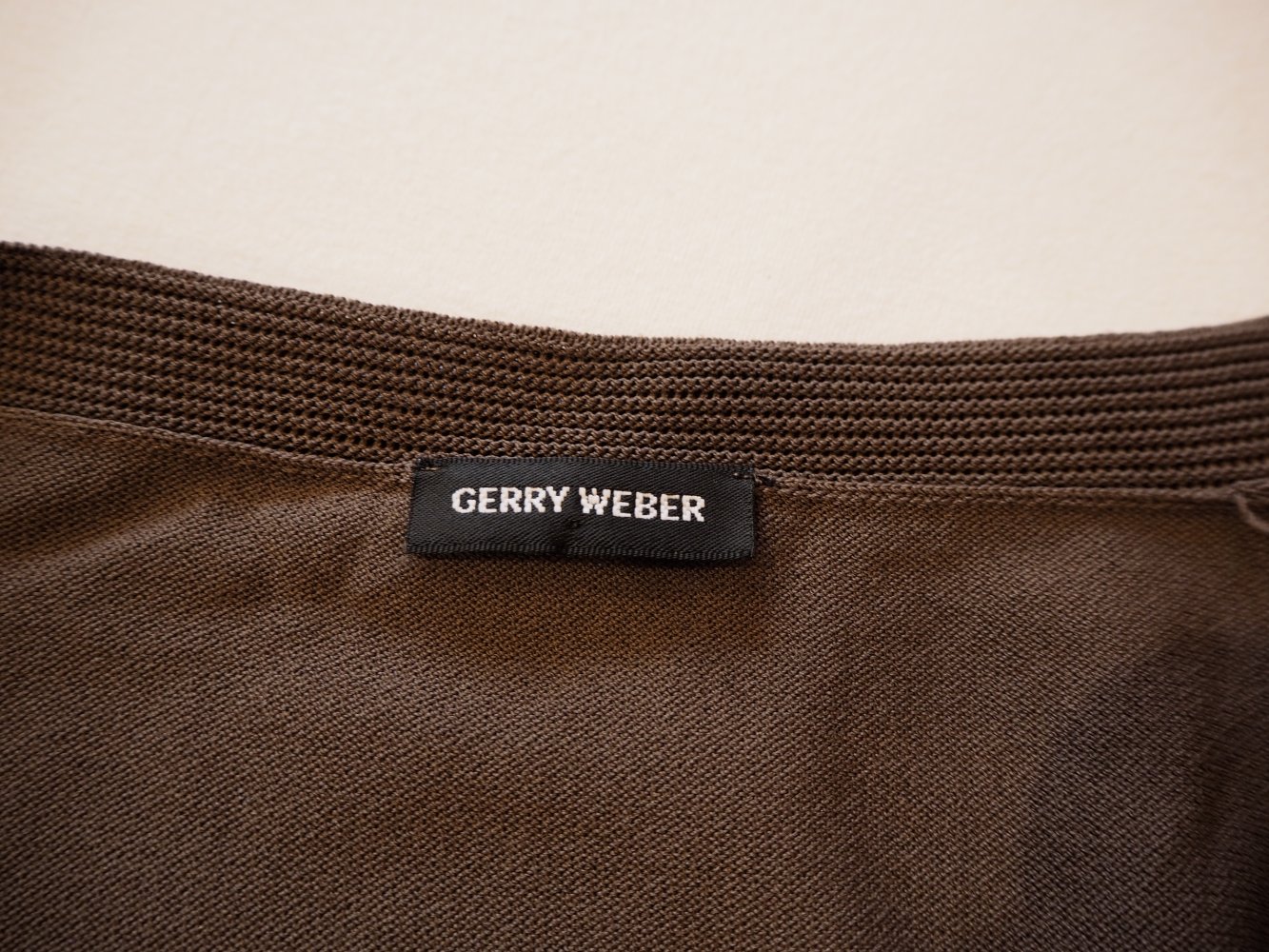 Gerry Weber Strickjacke in Taupe