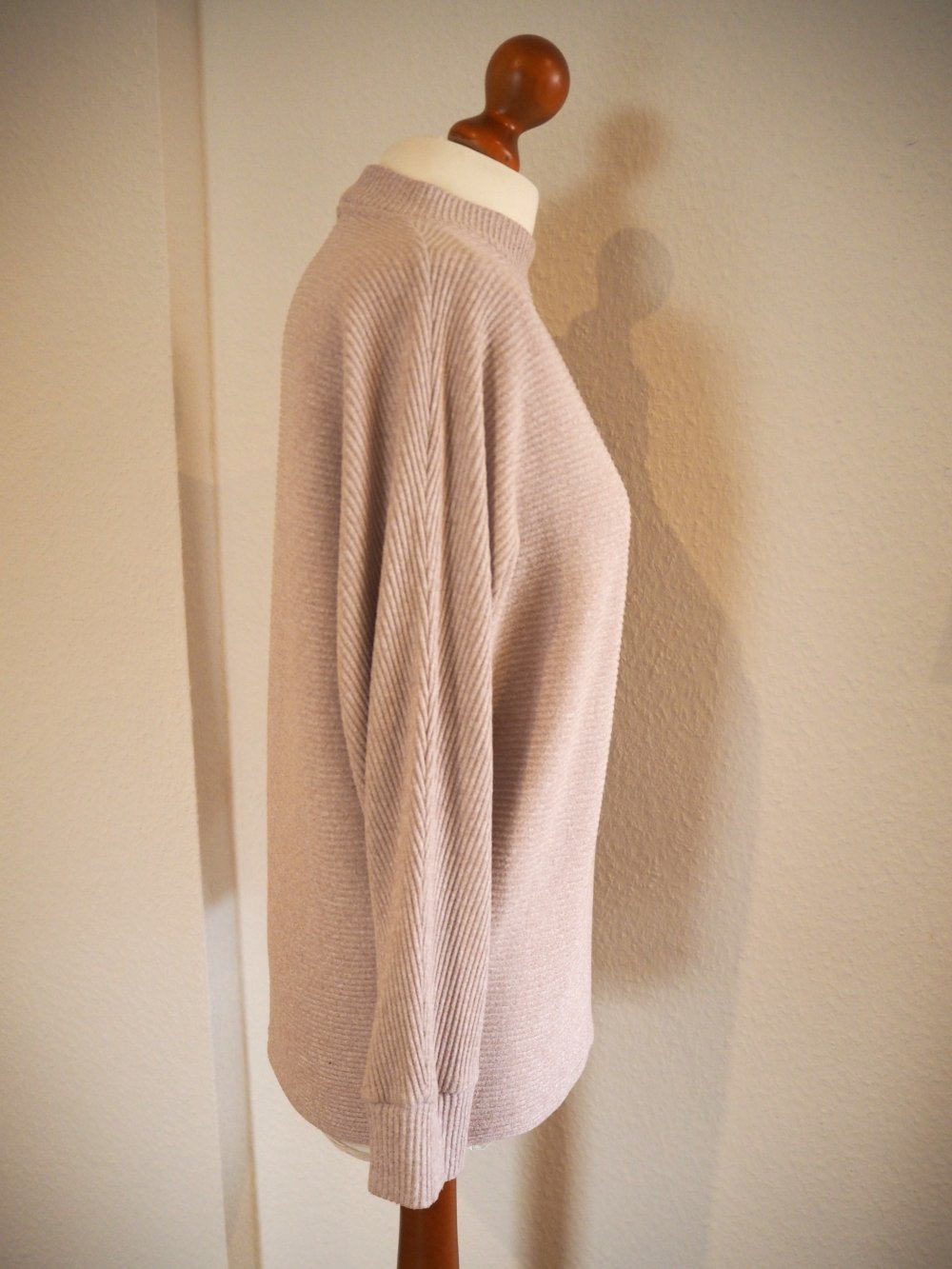 Feinstrickpullover mit Stehkragen