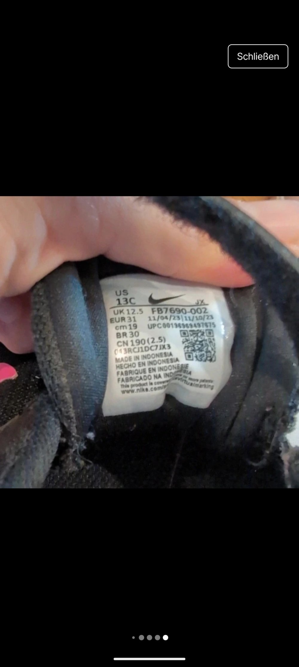 Sneakers von Nike 