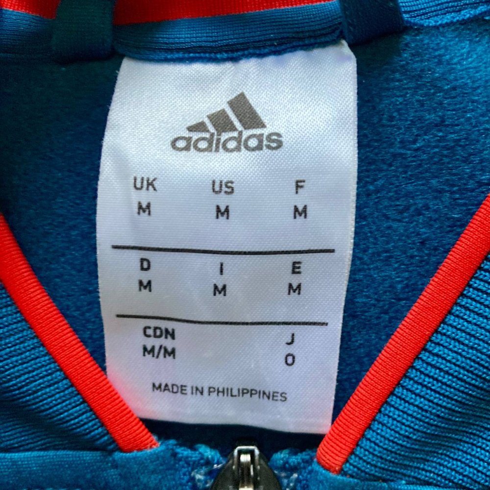 Adidas Trainingsjacke Spanien Nationalmannschaft 2017 Größe M Blau Rot Fußballjacke