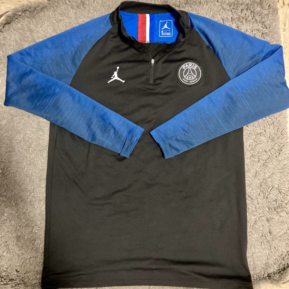 PSG x Jordan Trainings-Pullover – Größe L – Top-Zustand